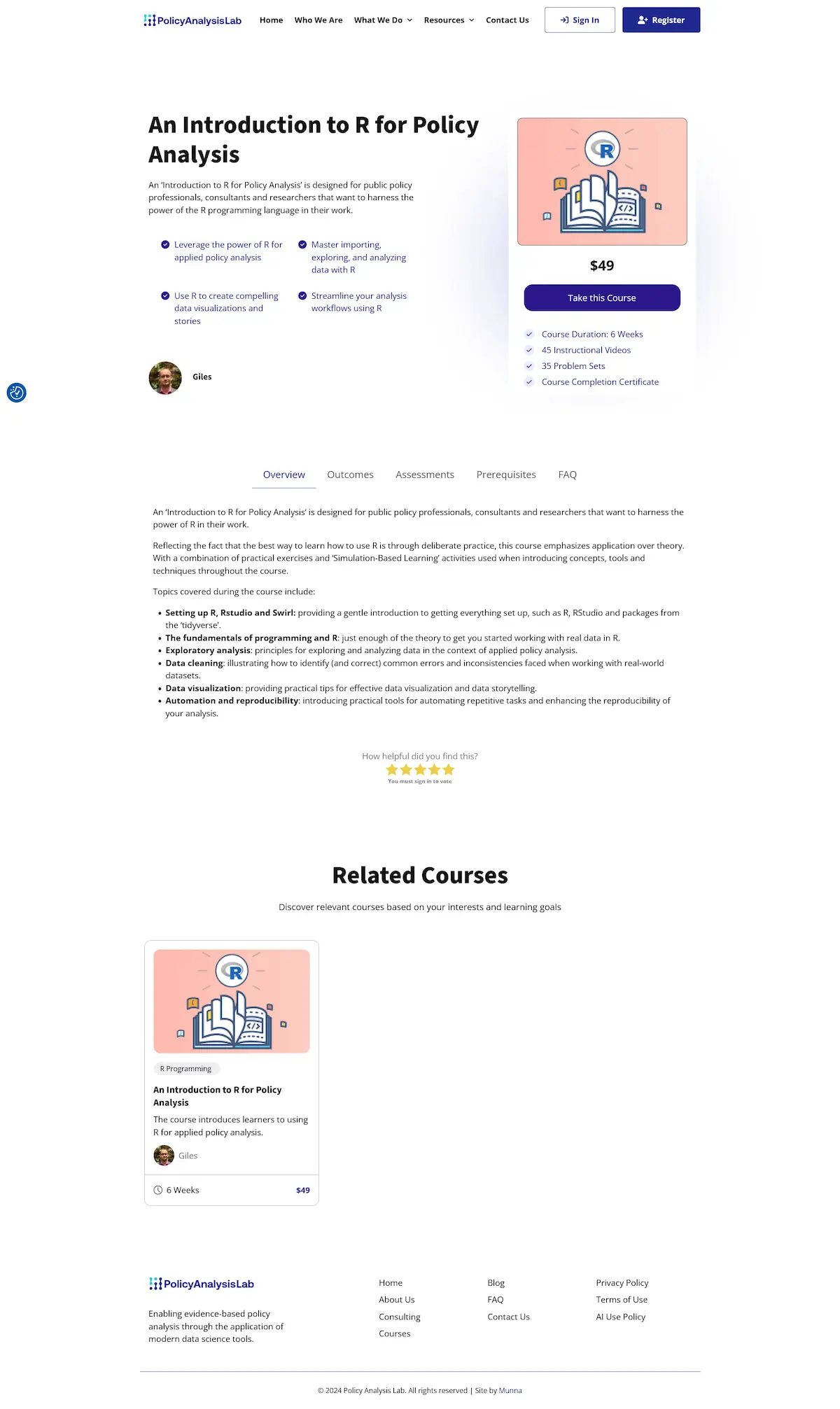 PAL - Course Details