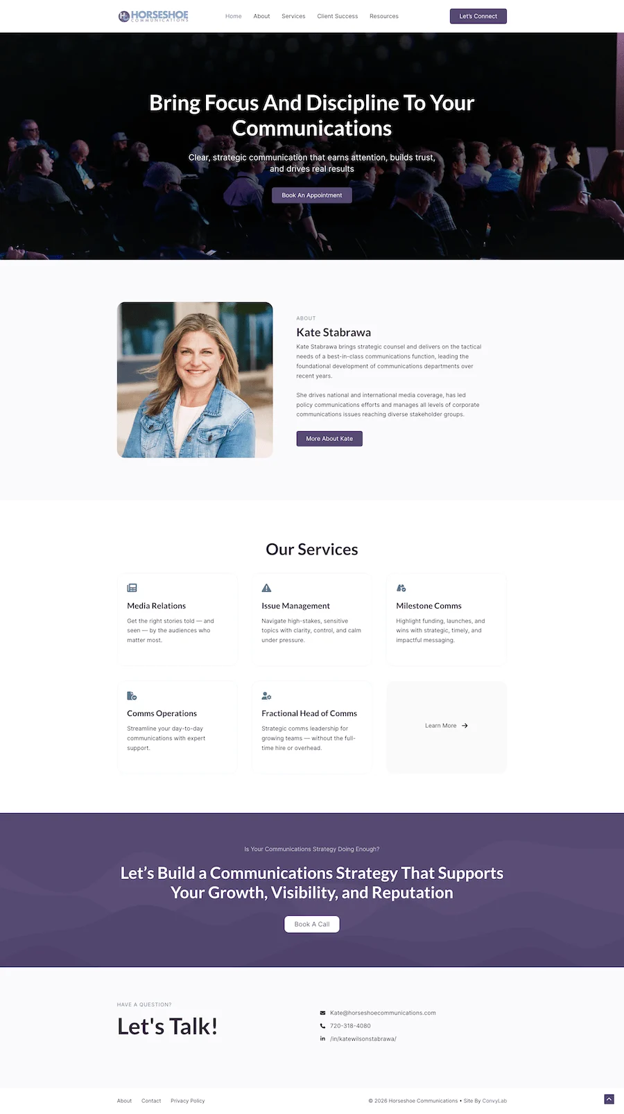 Horseshoe Communications - Home page
