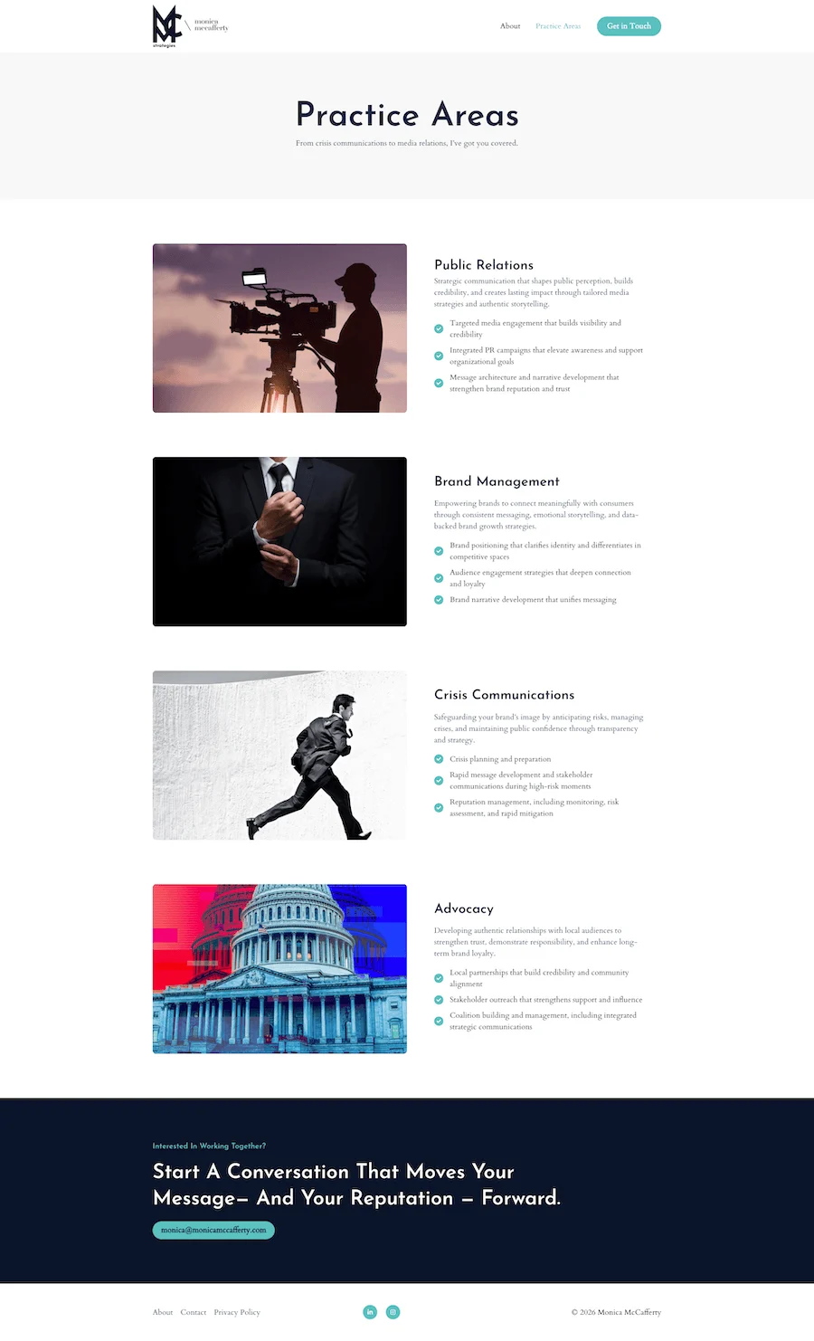 Monica McCafferty - Services